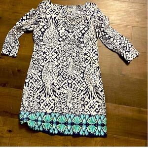 Lilly Pulitzer Hollee Dress (size M) Pineapple Party